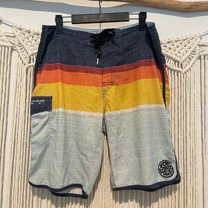 Rip Curl Surf Craft Summer Board Shorts Sz 32